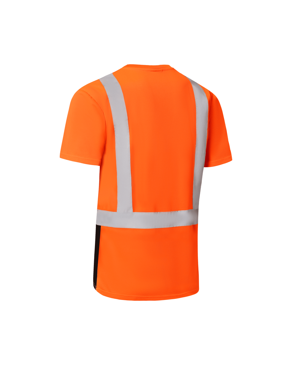 Kiwi Class 2 Two-Tone Short Sleeve Hi-Vis Safety Shirt – Orange - MEM Supply Co.