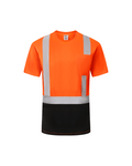 Kiwi Class 2 Two-Tone Short Sleeve Hi-Vis Safety Shirt – Orange - MEM Supply Co.
