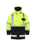 Kiwi Class 3 Quilt-Lined Water-Resistant Hi-Vis Safety Jacket – Neon - MEM Supply Co.