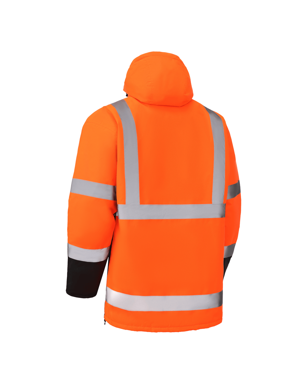 Kiwi Class 3 Quilt-Lined Water-Resistant Hi-Vis Safety Jacket – Orange - MEM Supply Co.