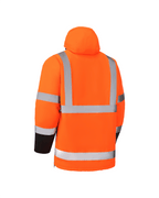 Kiwi Class 3 Quilt-Lined Water-Resistant Hi-Vis Safety Jacket – Orange - MEM Supply Co.