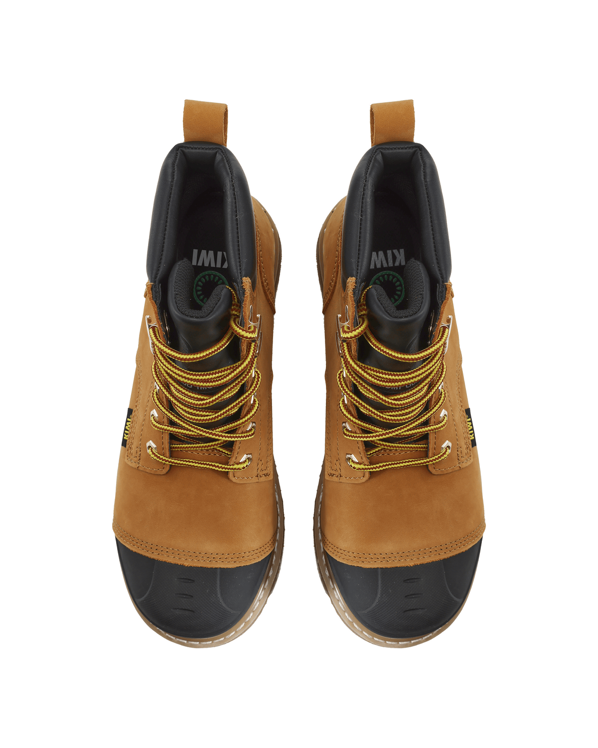 Kiwi Premium 6" Waterproof Steel Toe Cap-Toe Work Boot – Wheat - MEM Supply Co.