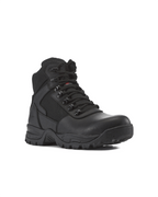Kiwi Rugged 6" Waterproof Side-Zip Steel Toe Tactical Work Boot – Black - MEM Supply Co.