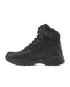 Kiwi Rugged 6" Waterproof Side-Zip Steel Toe Tactical Work Boot – Black - MEM Supply Co.