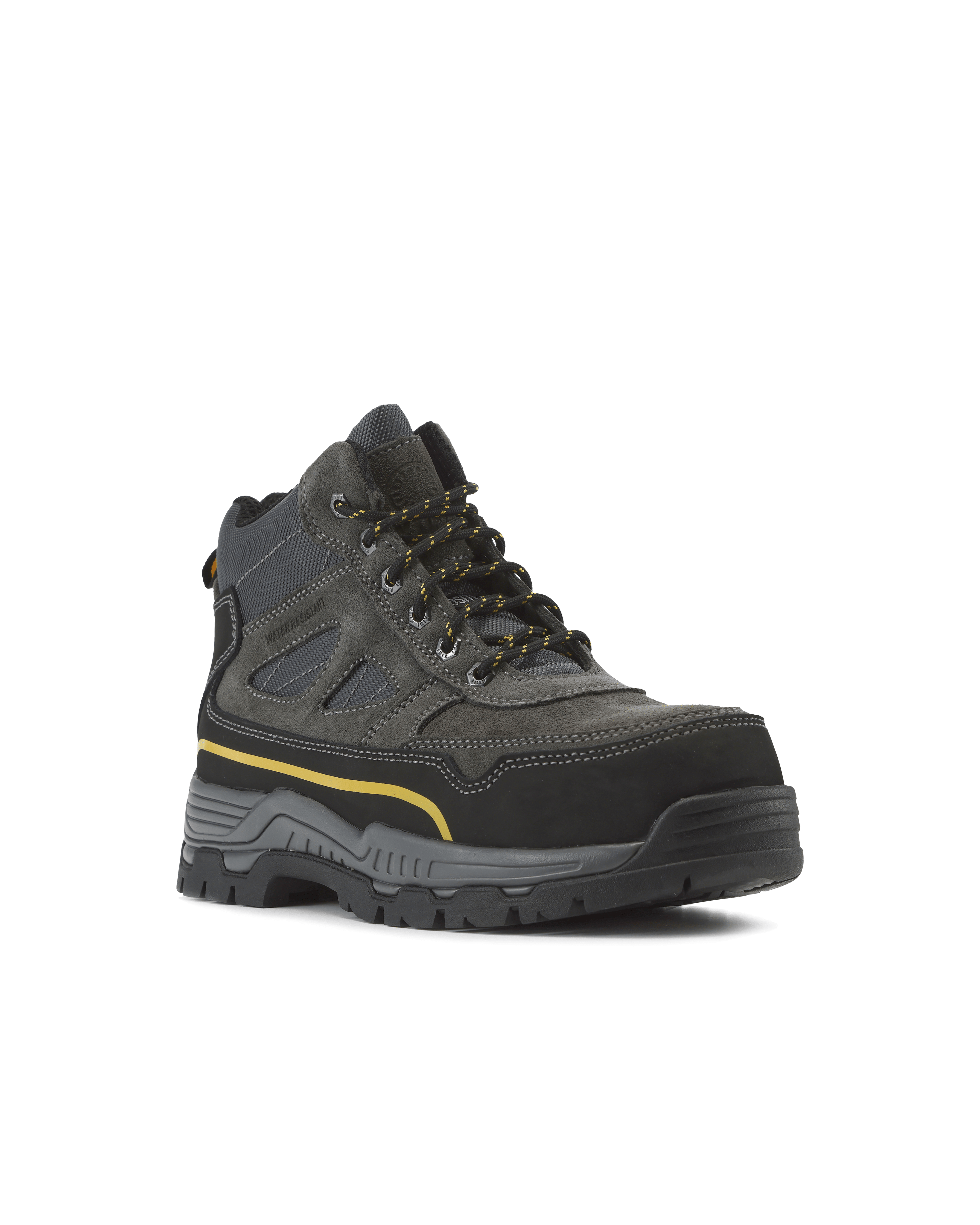 Kiwi Trail 5" Water-Resistant Steel Toe Work Boot – Grey - MEM Supply Co.