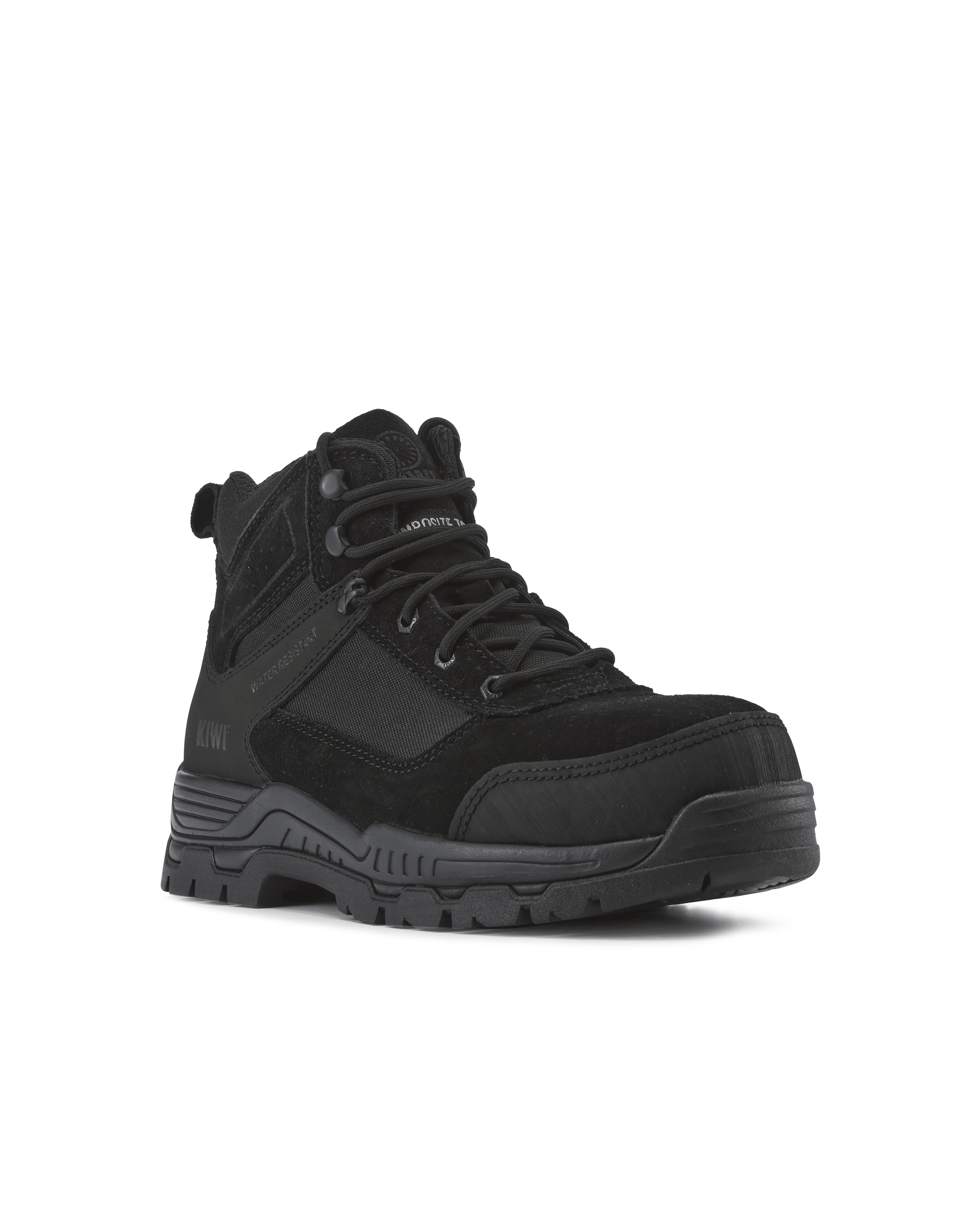 Kiwi Trek 5" Water-Resistant Composite Toe Work Boot – Black - MEM Supply Co.