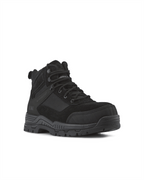 Kiwi Trek 5" Water-Resistant Steel Toe Work Boot – Black - MEM Supply Co.