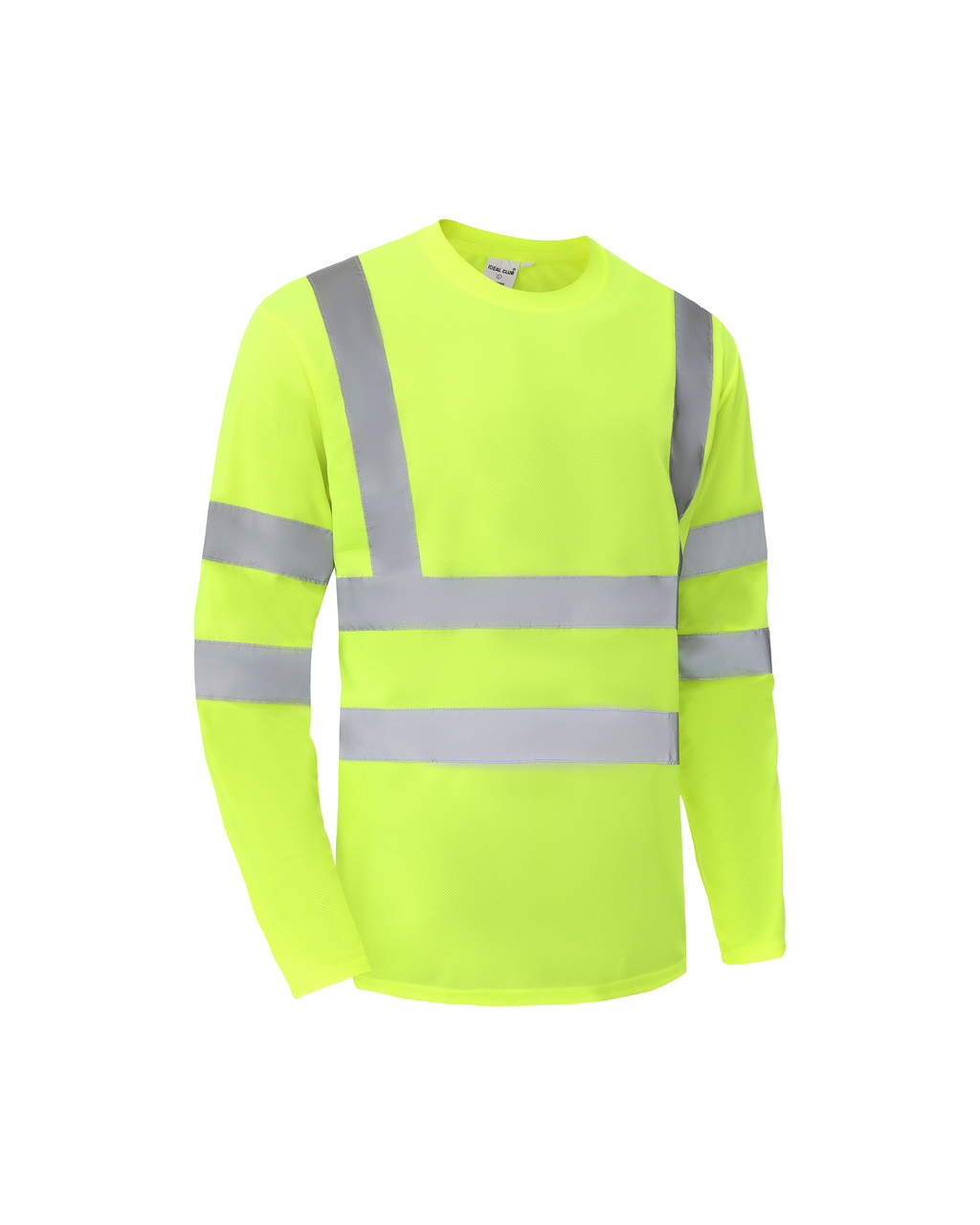 Ideal Club Class 3 Neon Long Sleeve Hi-Vis Safety Shirt