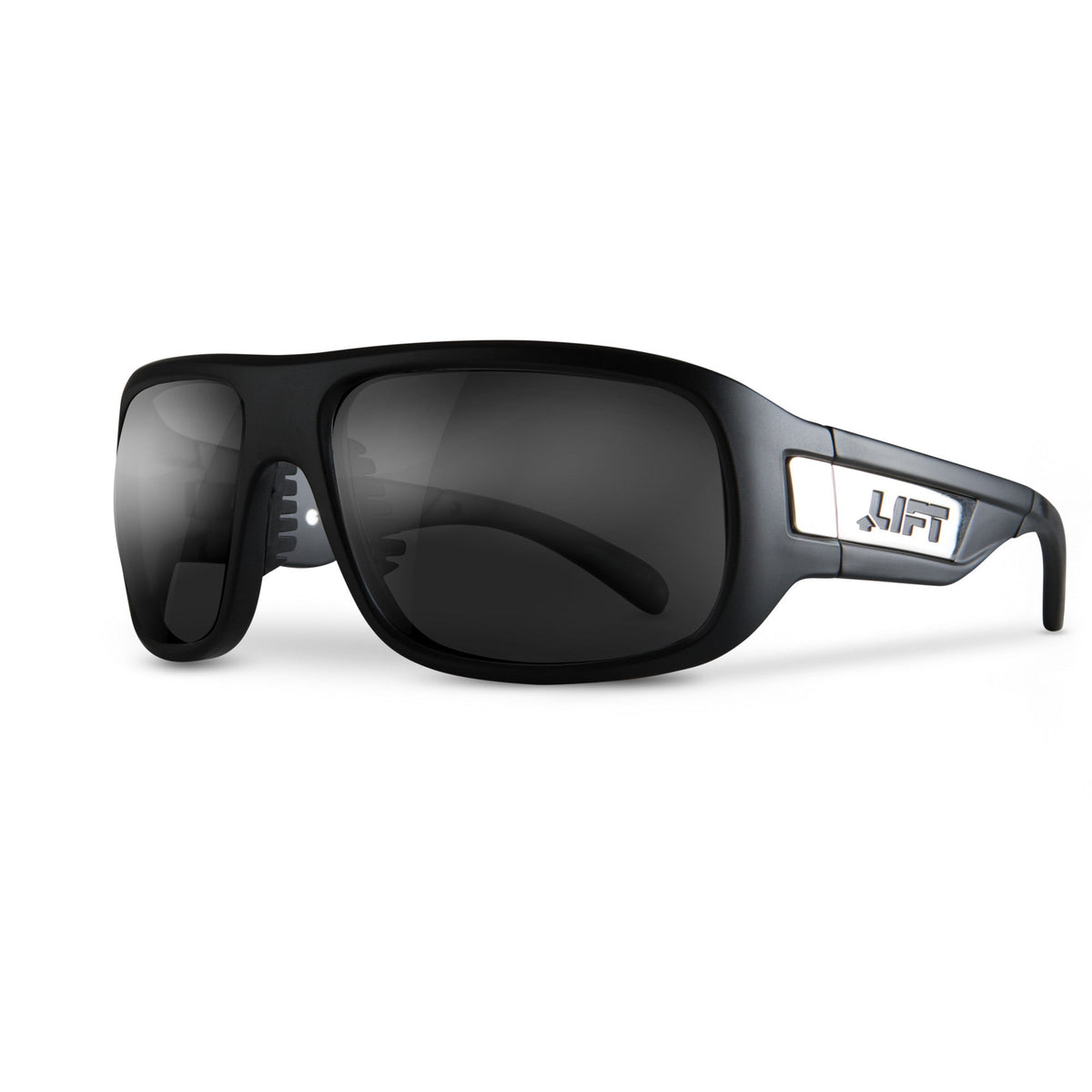 LIFT Safety BOLD Large-Fit ANSI Z87.1 Safety Glasses – Matte Black - MEM Supply Co.