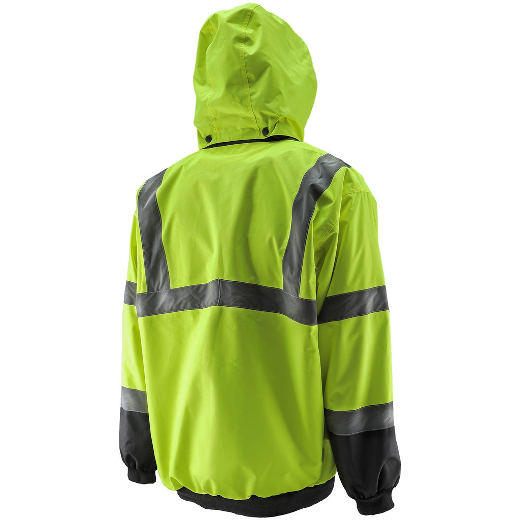 LIFT Safety Class 3 Waterproof Hi-Vis Bomber Jacket – Yellow - MEM Supply Co.