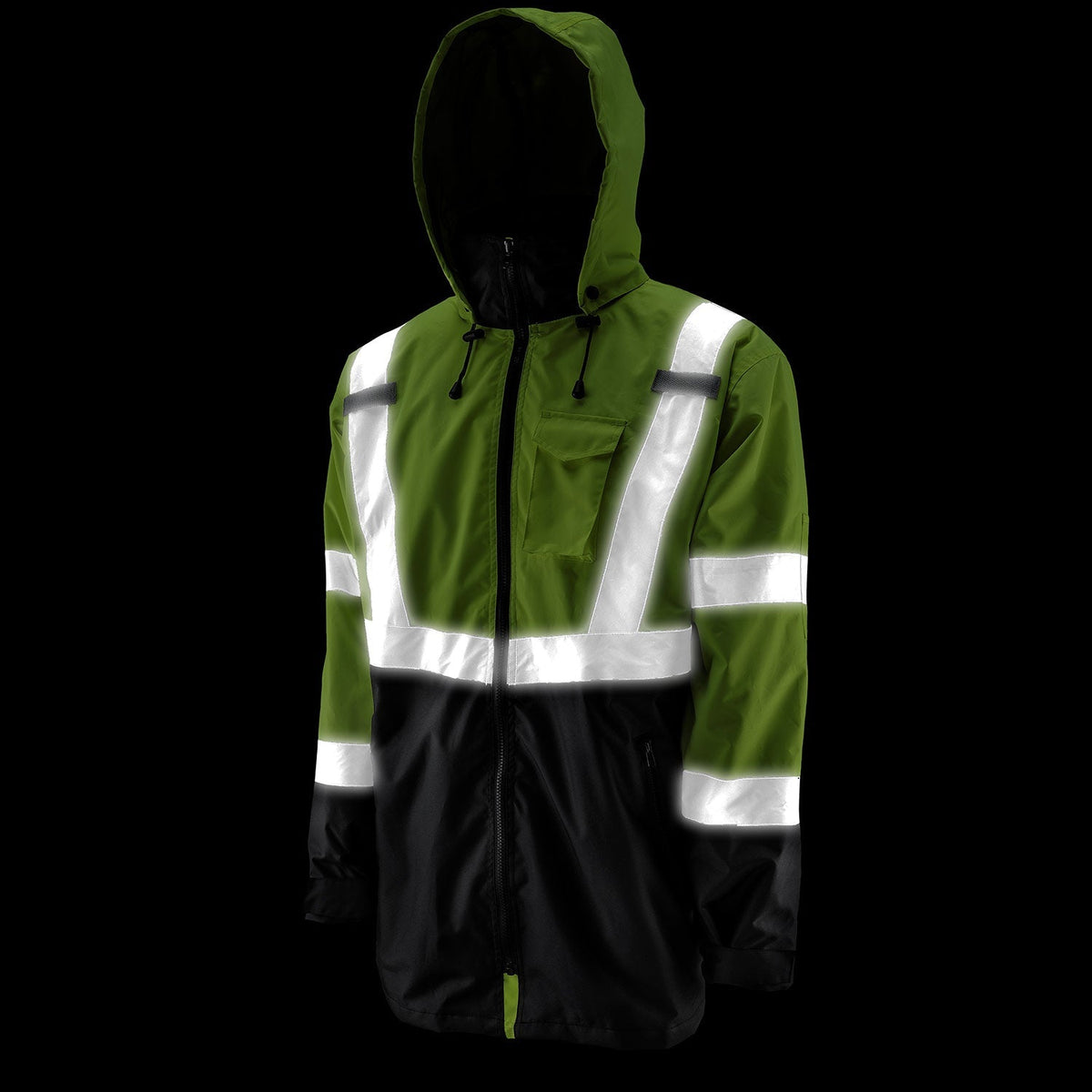 LIFT Safety Class 3 Waterproof Hi-Vis Parka – Yellow - MEM Supply Co.