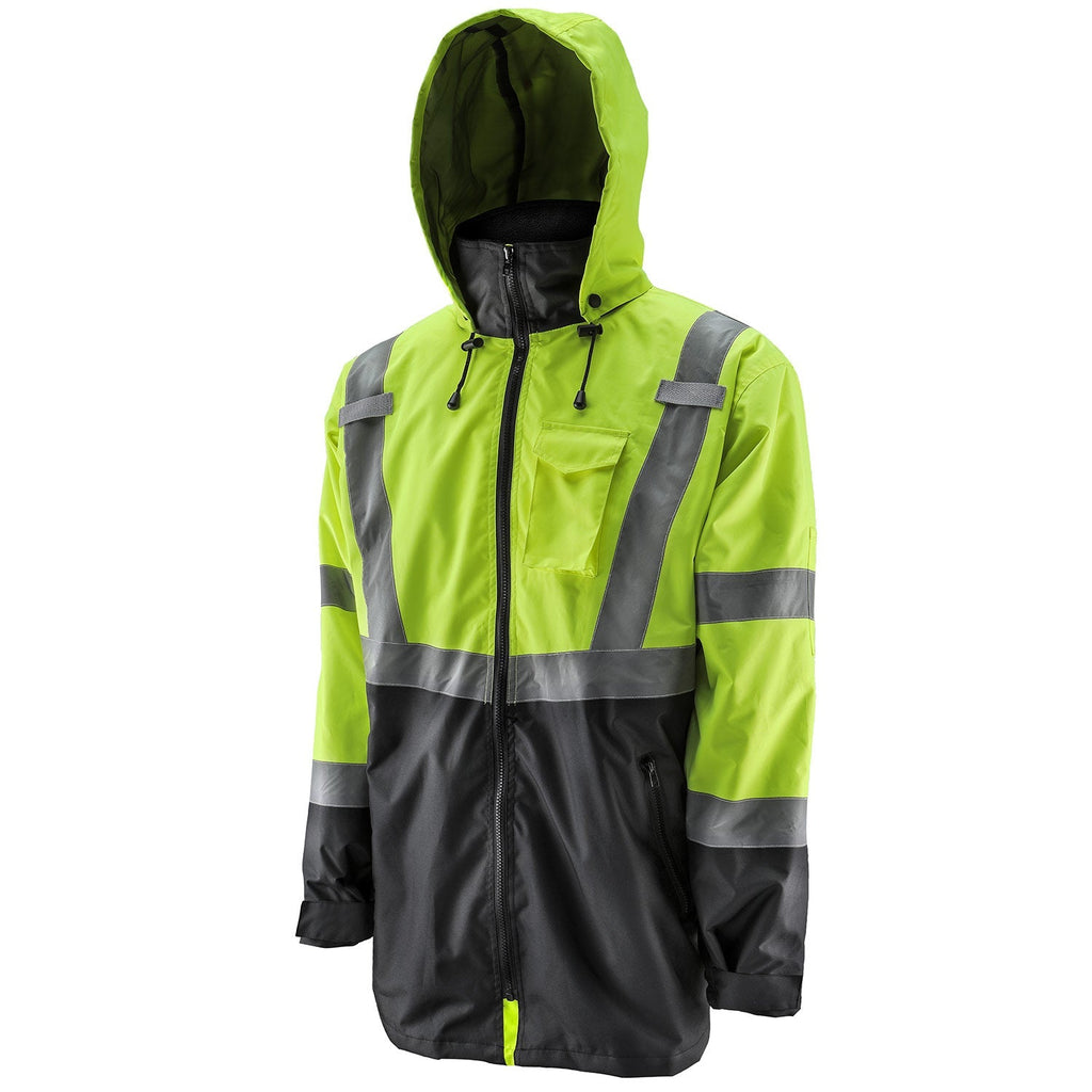 LIFT Safety Class 3 Waterproof Hi-Vis Parka – Yellow - MEM Supply Co.