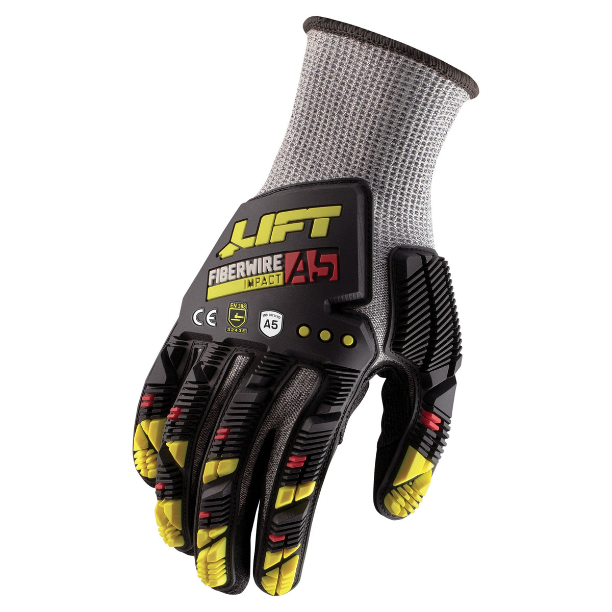 LIFT Safety FiberWire A5 Cut & Impact Gloves – Nitrile Microfoam - MEM Supply Co.