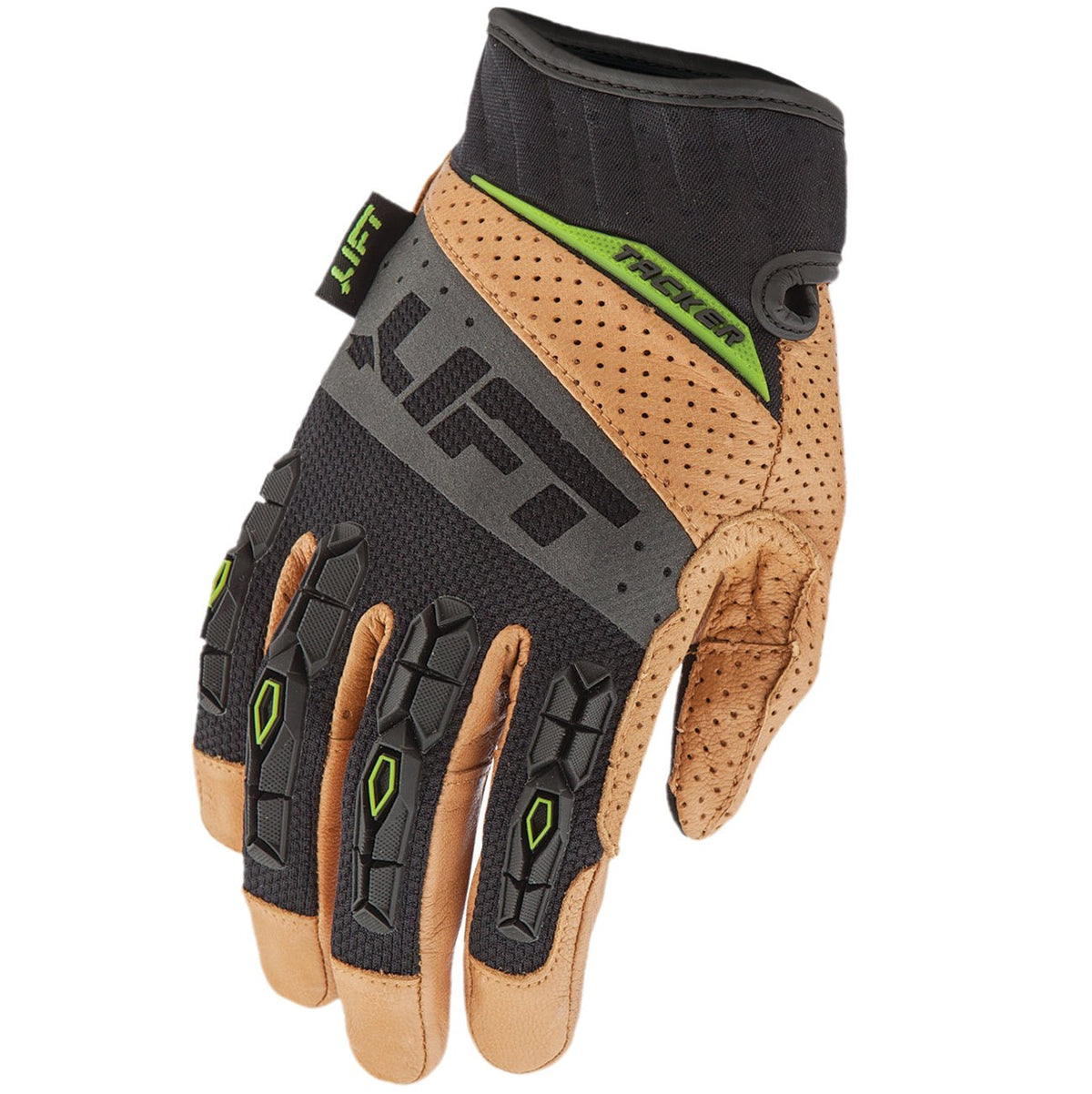 LIFT Safety TACKER Heavy-Duty Leather Work Gloves – Brown/Black - MEM Supply Co.