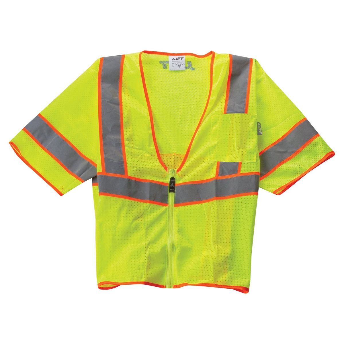 LIFT Safety VIZ Pro 3 Class 3 Mesh Safety Vest – Yellow - MEM Supply Co.