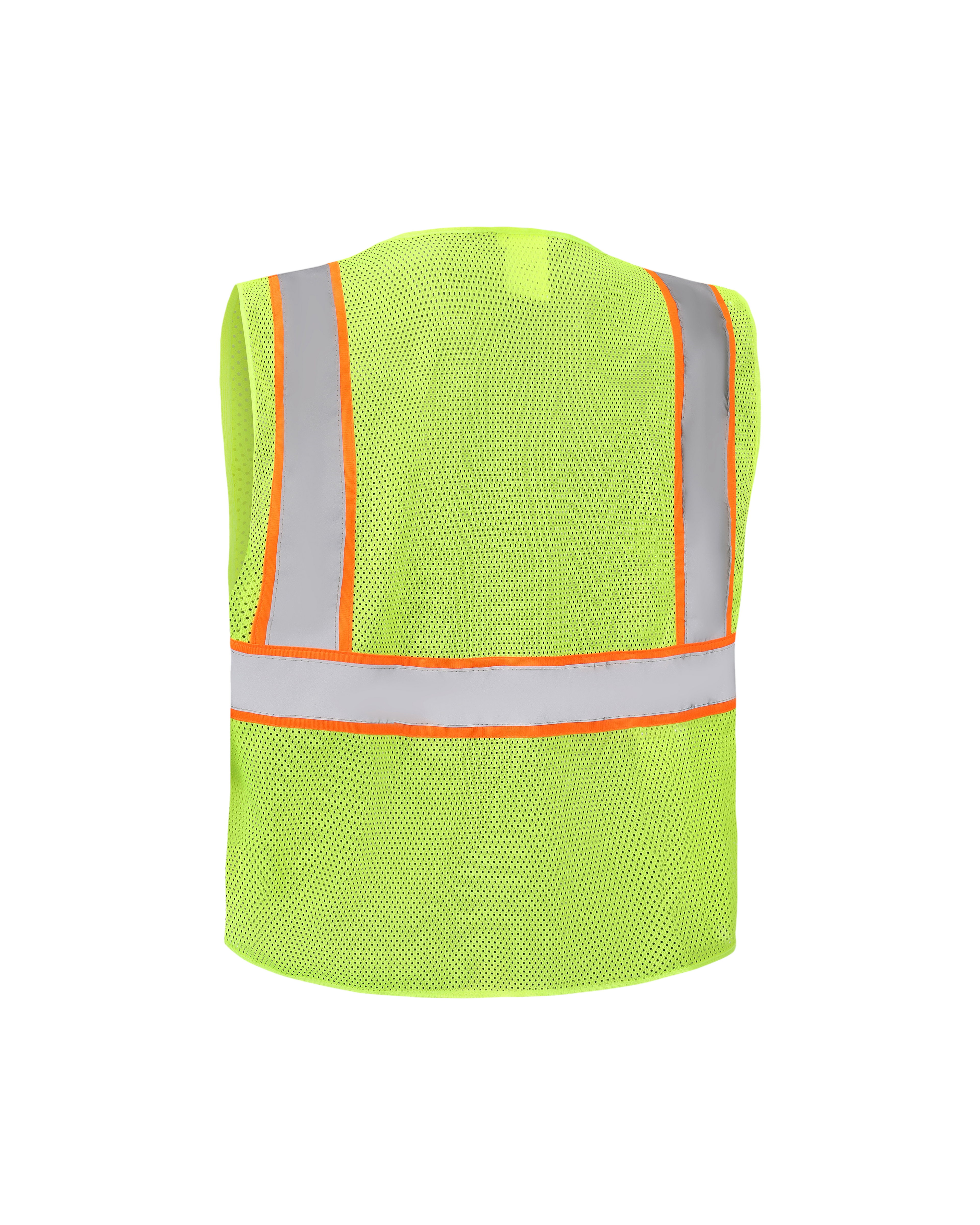 Kiwi Class 2 Contrast-Trim Hi-Vis Safety Vest