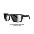 CO Eyewear Outrigger Z87+ Photochromic Safety Glasses - Matte Black