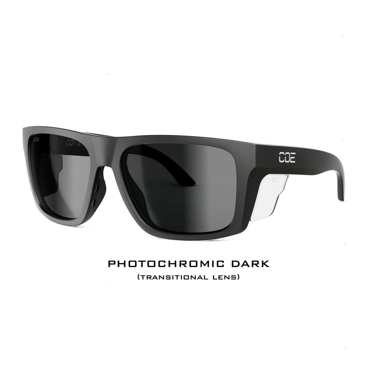 CO Eyewear Outrigger Z87+ Safety Glasses - Matte Black
