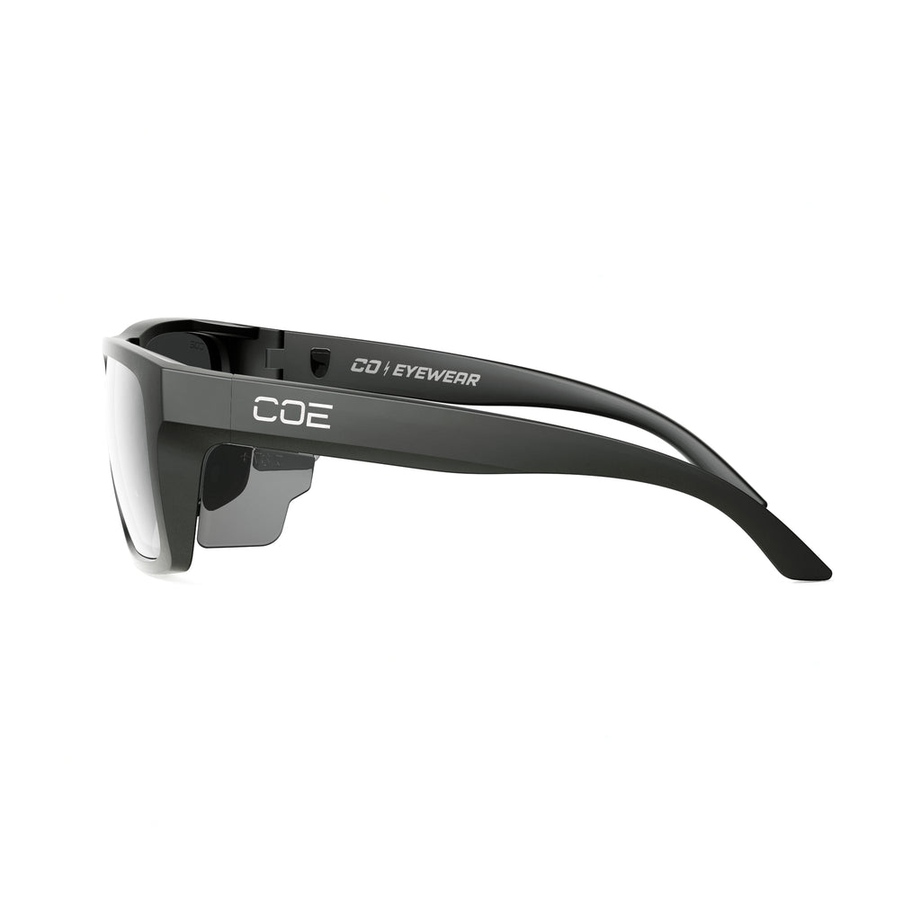 CO Eyewear Outrigger Z87+ Safety Glasses - Matte Black