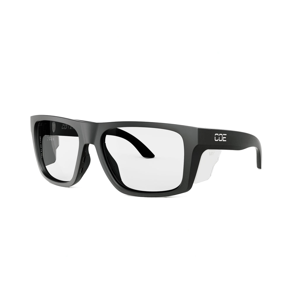 CO Eyewear Outrigger Z87+ Safety Glasses - Matte Black