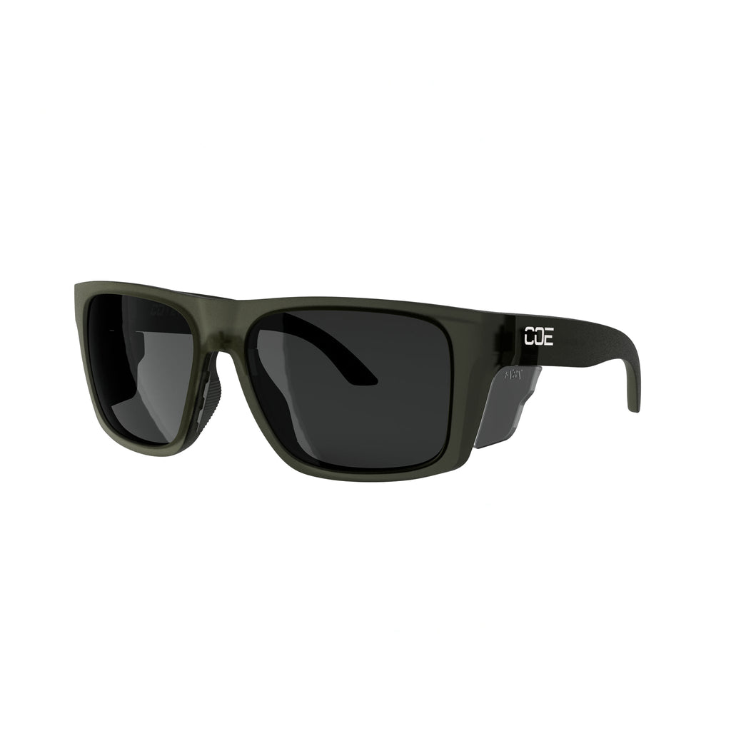 CO Eyewear Outrigger Z87+ Safety Glasses - Matte Moss