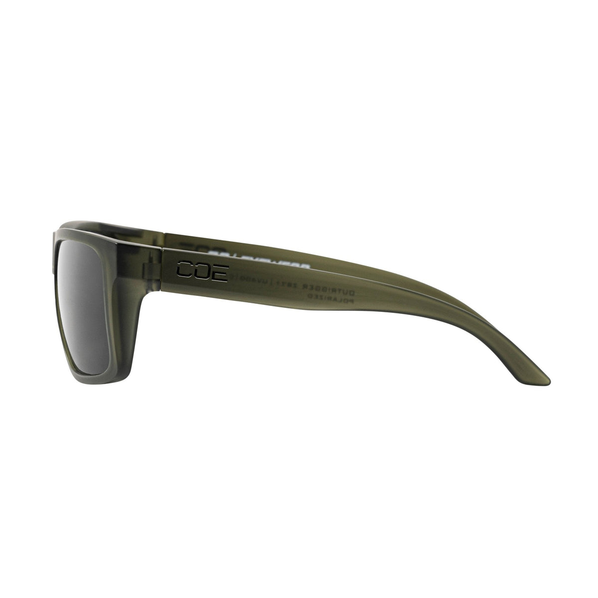 CO Eyewear Outrigger Z87+ Safety Glasses - Matte Moss