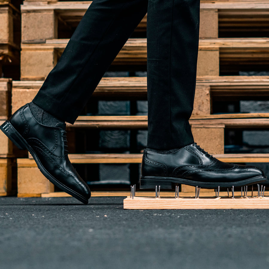 Proxon Pilot Steel Toe Oxford Work Shoe – Black