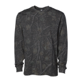 Independent Trading Co. Premium Darkwood Tree Camo Long-Sleeve T-Shirt