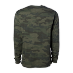 Independent Trading Co. Premium Forest Camo Long-Sleeve T-Shirt