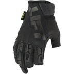 LIFT Safety FRAMED Semi-Fingerless Work Gloves – Black/Black