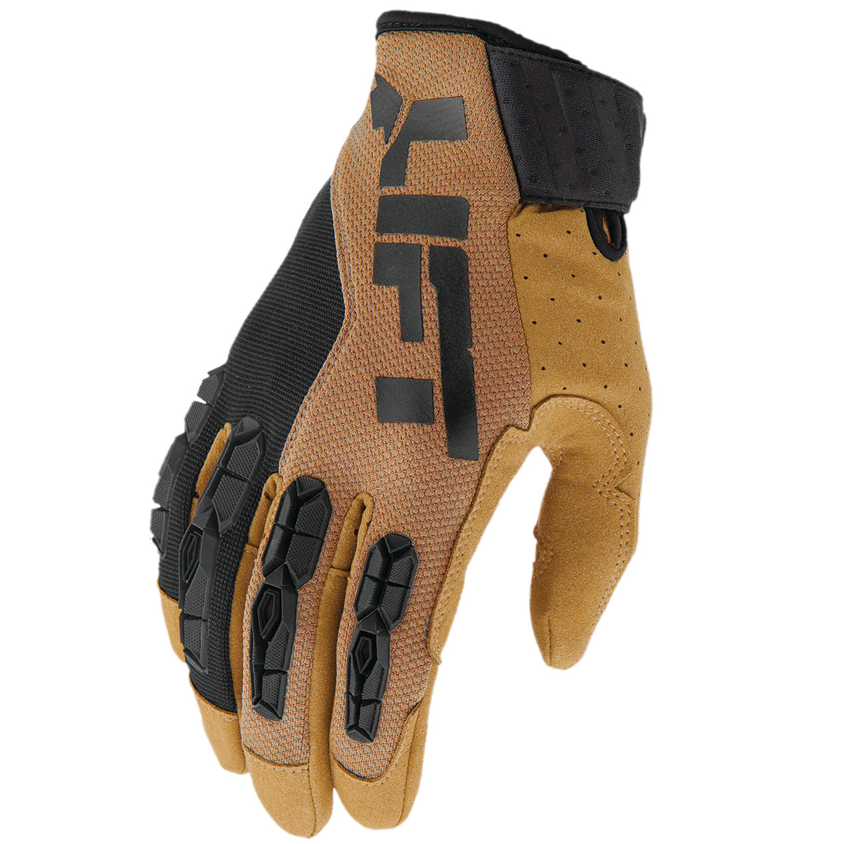 LIFT Safety GRUNT Reinforced Impact Work Gloves – Brown