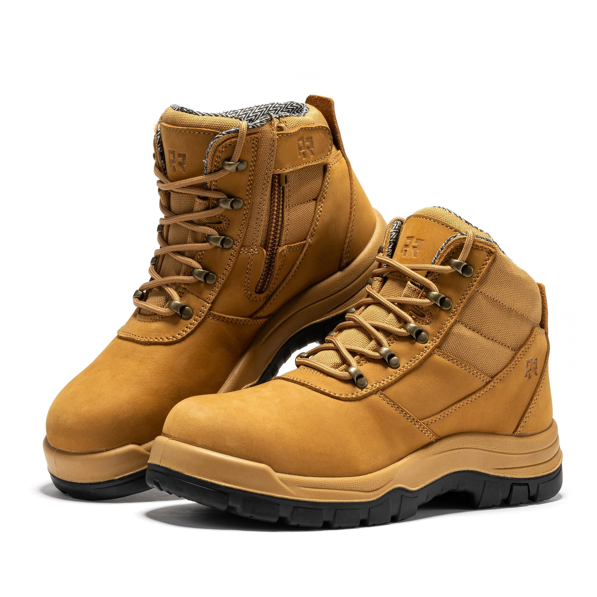 RockRooster Avalon 6" Side-Zip Composite Toe Work Boot – Black - MEM Supply Co.