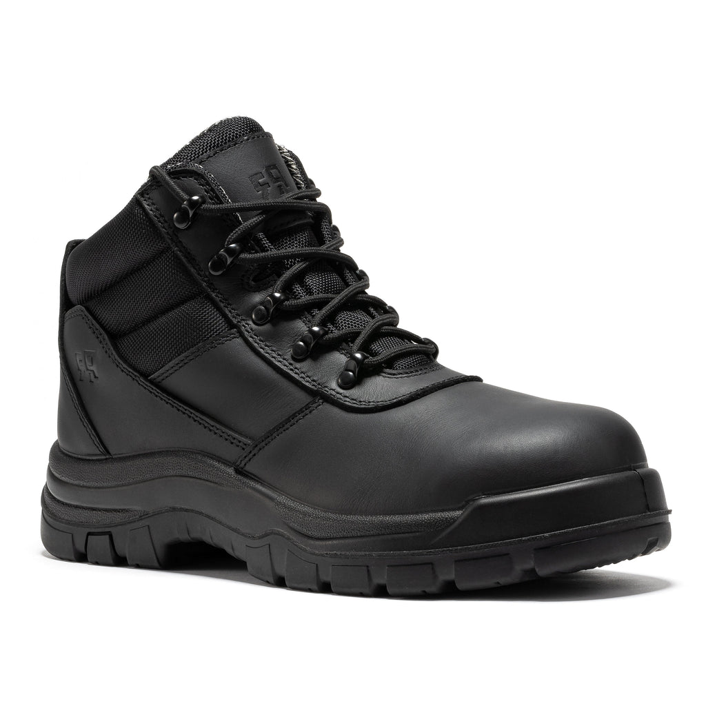 RockRooster Avalon 6" Side-Zip Composite Toe Work Boot – Black - MEM Supply Co.