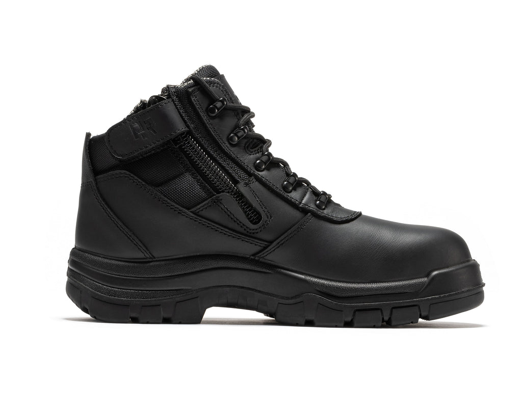 RockRooster Avalon 6" Side-Zip Composite Toe Work Boot – Black - MEM Supply Co.