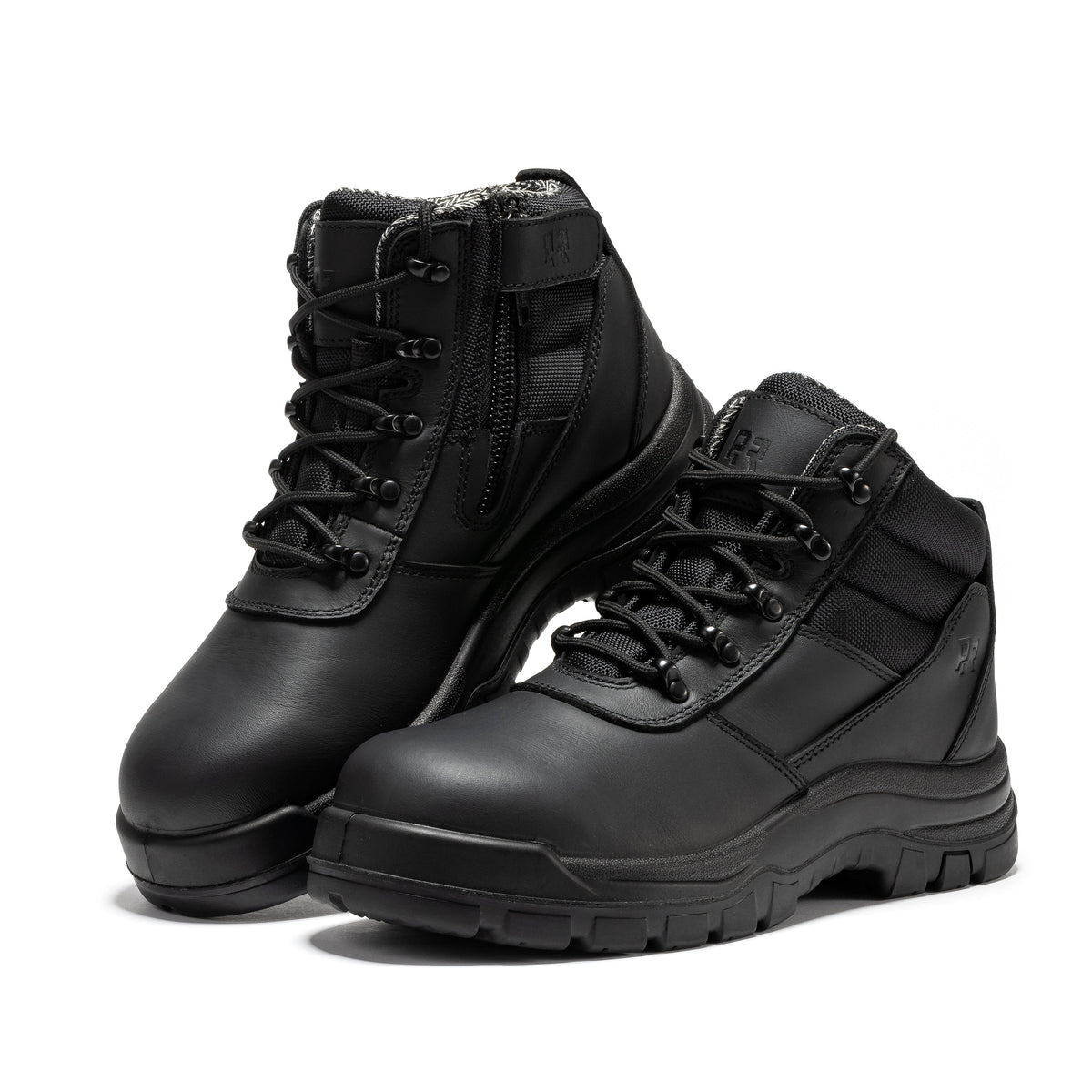 RockRooster Avalon 6" Side-Zip Composite Toe Work Boot – Black - MEM Supply Co.