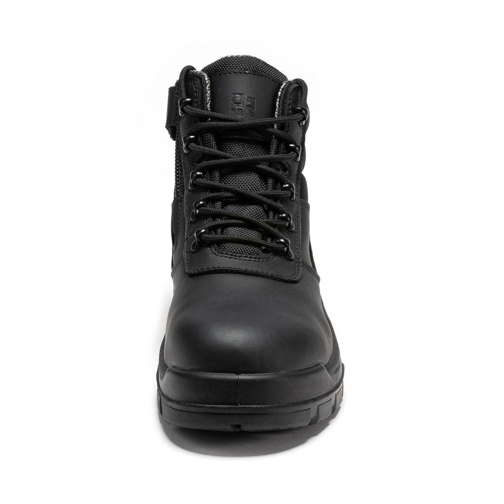 RockRooster Avalon 6" Side-Zip Composite Toe Work Boot – Black - MEM Supply Co.
