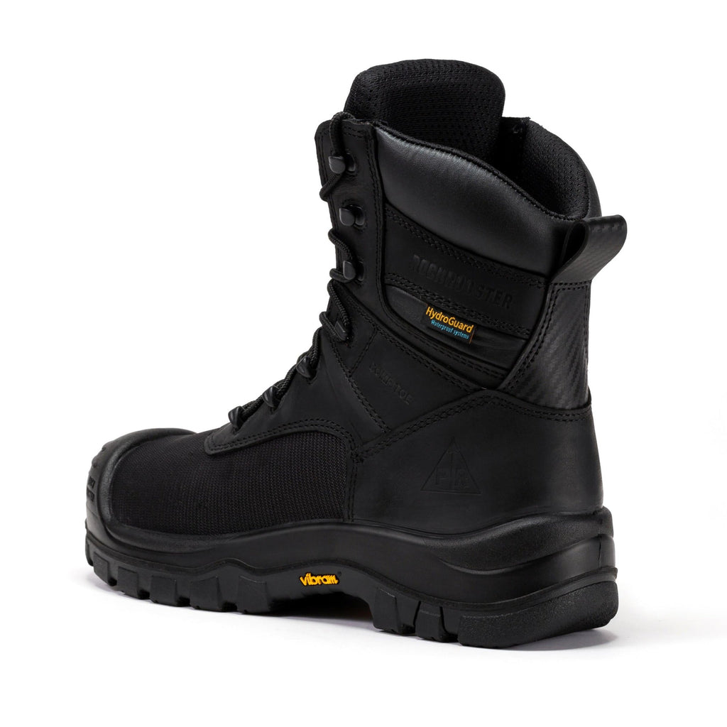 RockRooster Beaufort 8" Waterproof Composite Toe Work Boot – Black - MEM Supply Co.