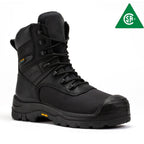 RockRooster Beaufort 8" Waterproof Composite Toe Work Boot – Black - MEM Supply Co.