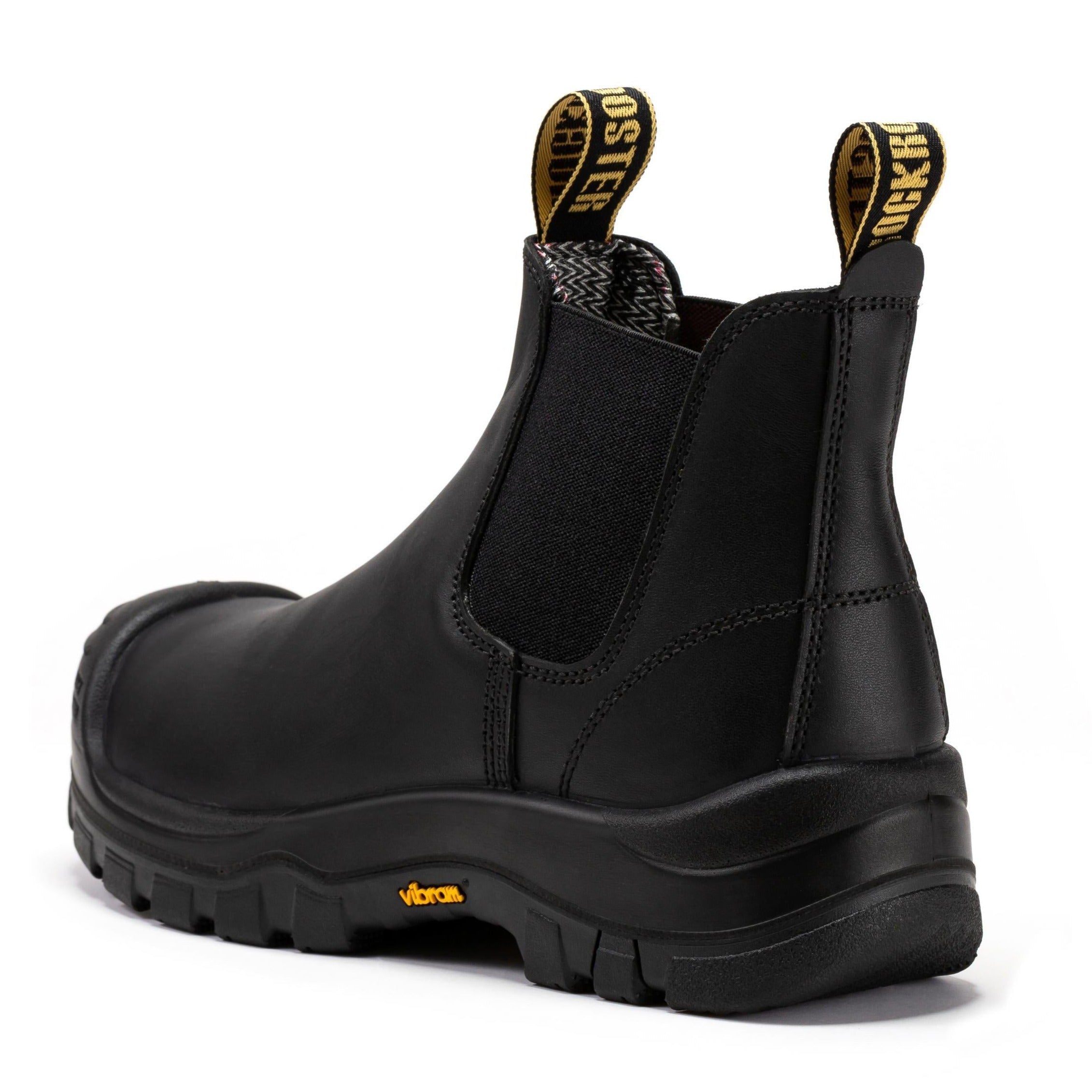 RockRooster Beaufort 6" Pull-On Composite Toe Work Boot – Black