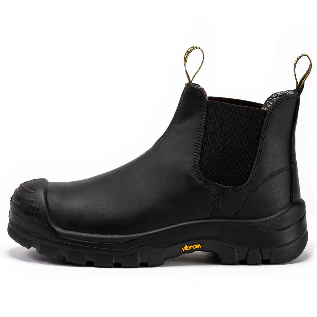 RockRooster Beaufort 6" Pull-On Composite Toe Work Boot – Black