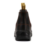 RockRooster Beaufort 6" Composite Toe Pull-On Work Boot – Dark Brown – Wide Fit