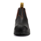RockRooster Beaufort 6" Composite Toe Pull-On Work Boot – Dark Brown – Wide Fit