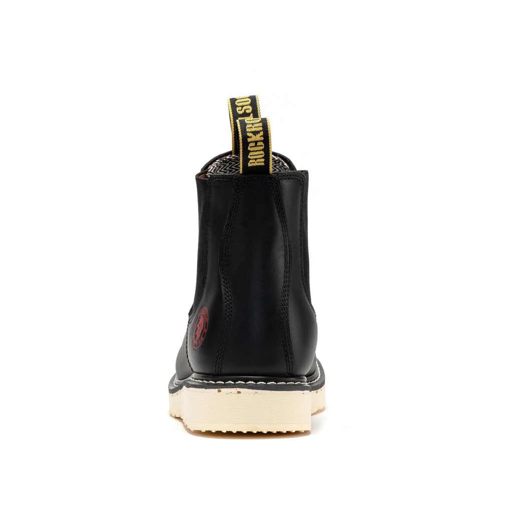 RockRooster Capitola 6" Steel Toe Wedge Work Boot – Black