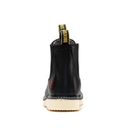 RockRooster Capitola 6" Wedge Work Boot – Black – Wide Fit