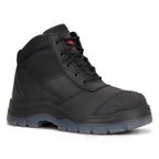 RockRooster Crisson 6" Side-Zip Steel Toe Work Boot – Black - MEM Supply Co.