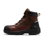 RockRooster Daviston 6" Waterproof Composite Toe Work Boot – Brown – Wide Fit