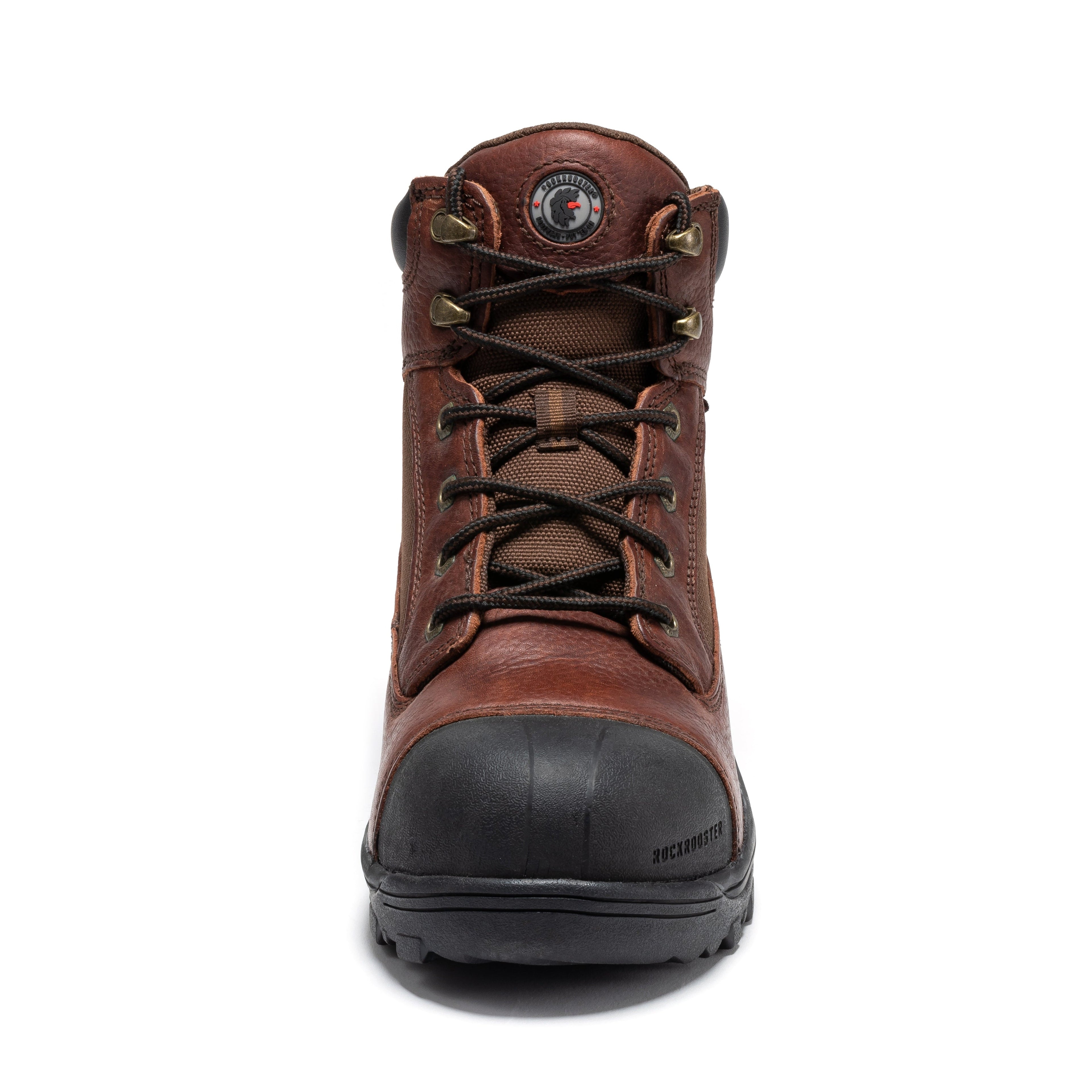 RockRooster Daviston 6" Waterproof Composite Toe Work Boot – Brown