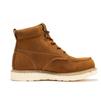 RockRooster Edgewood 6" Waterproof Steel Toe Wedge Work Boot – Brown - MEM Supply Co.