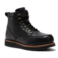 RockRooster Edgewood 6" Steel Toe Wedge Work Boot – Black