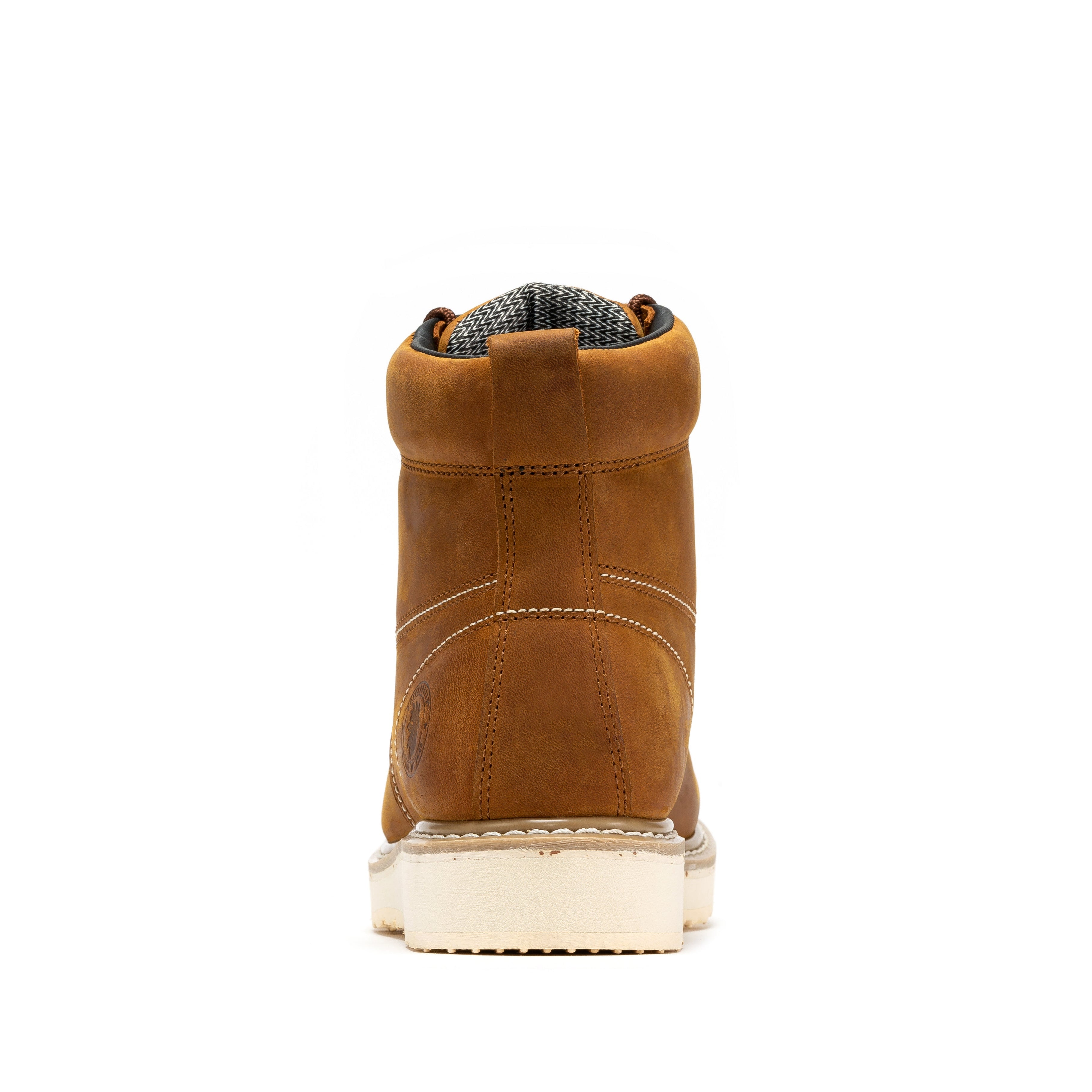 RockRooster Edgewood 6" Waterproof Steel Toe Wedge Work Boot – Brown